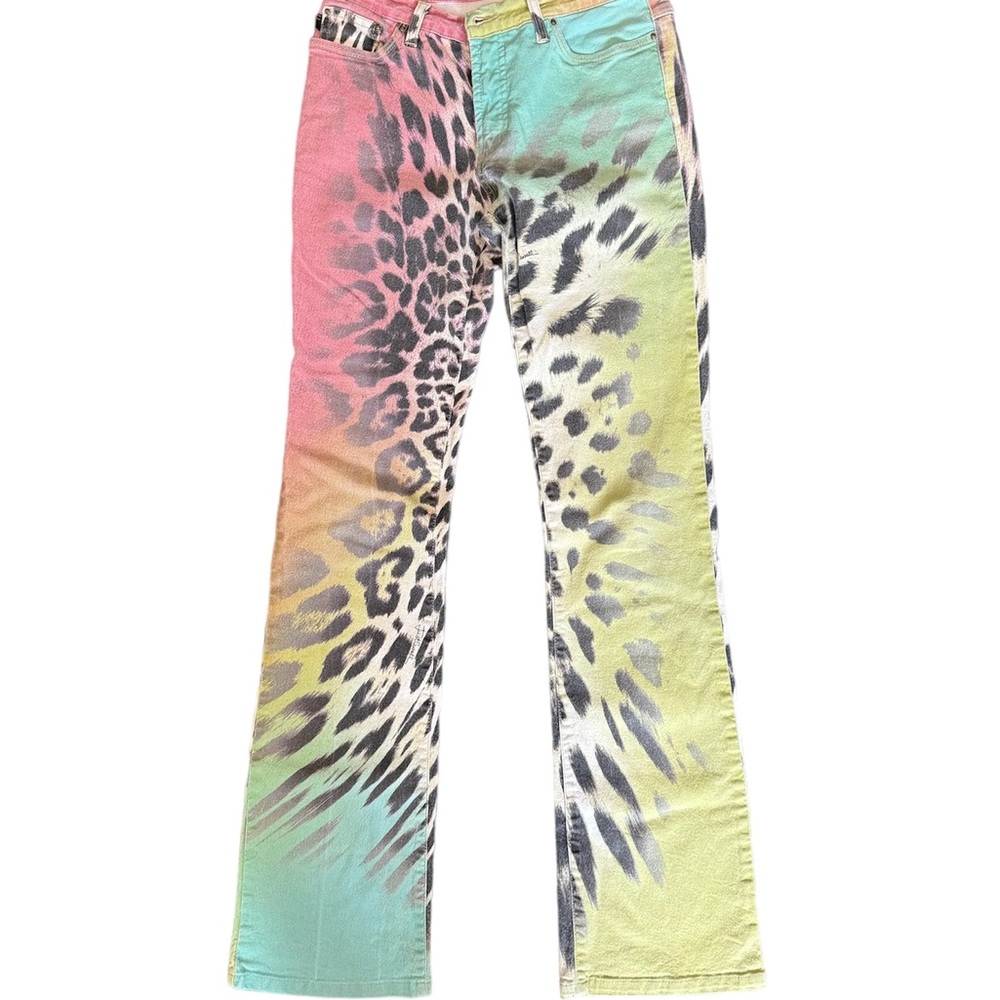ISO Multicolor Leopard Print Women's Jeans